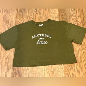 Self Esteem Olive Green Tee
